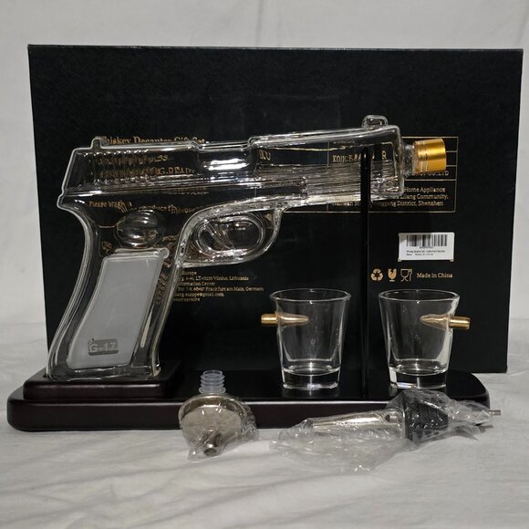 New- Kollea Whiskey Decanter Set - Pistol G17 - BGS001 - Picture 5 of 8